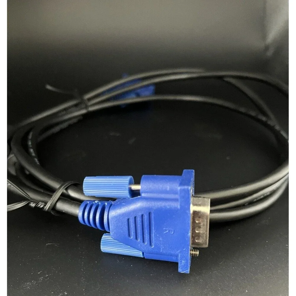 5FT VGA SVGA Cable Adapter Male to Male LCD PC TV Fast Shipping